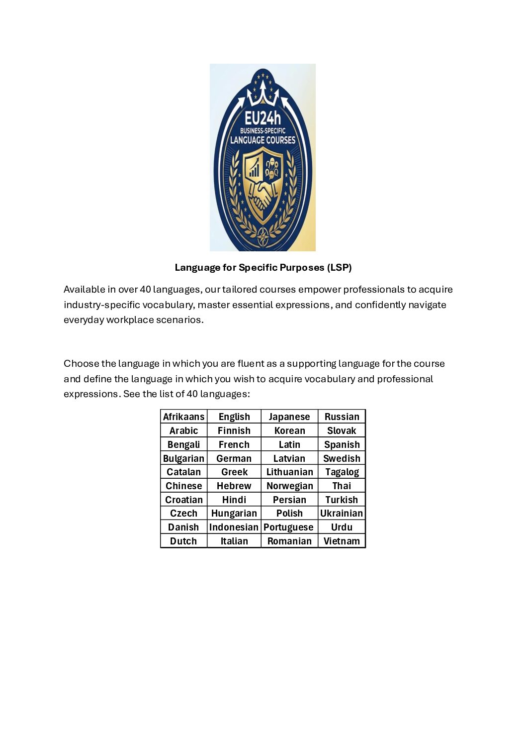 Business Portuguese - Language course for work and business - Image 2