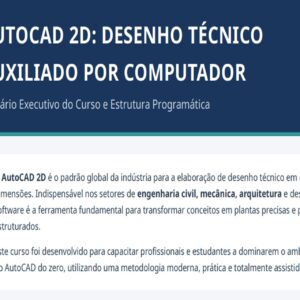 AutoCAD 2D – curso online