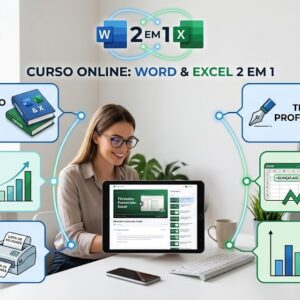 Word e Excel: 2 em 1 – curso online