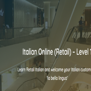 Italian for Sales - Services and Products - language course