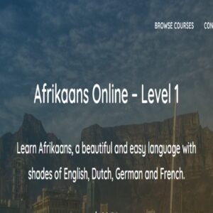 Afrikaans A1.1 Welcome - Language course