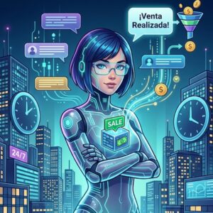 Chatbots que Venden: Tu Sistema de Ventas 24/7 - ebook